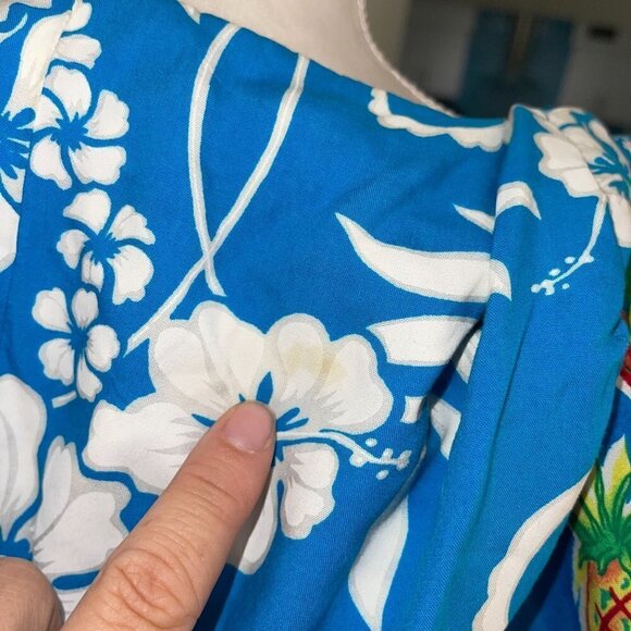 Surya Jacket Tank Top Set Medium M Womens Vintage Tropical Pattern Beaded Rayon - Picture 7 of 14